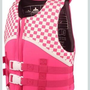 /Chriffer Kids Swim Vest for 30/50 Pounds Boys / Girls, Easy On/Off Zipper- New